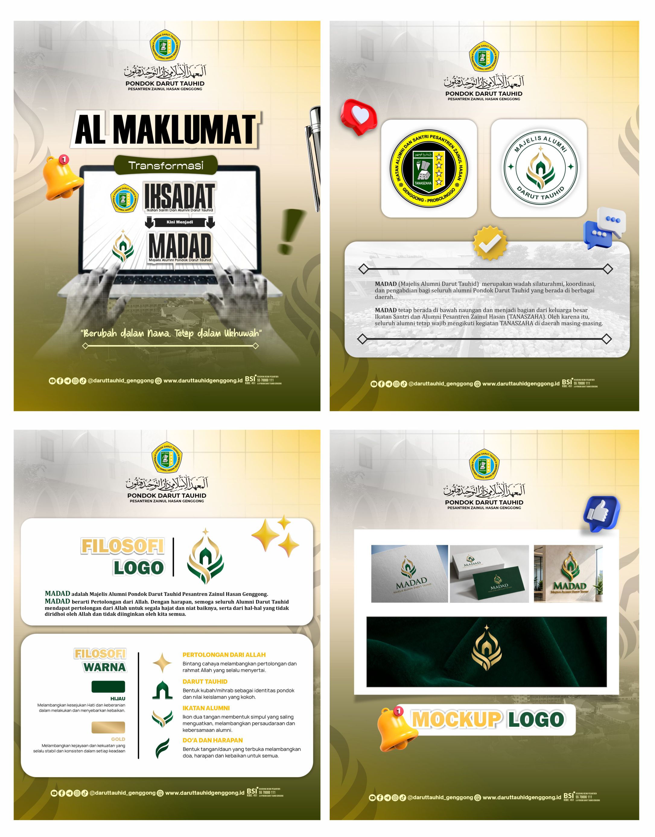 MADAD (Majelis Alumni Darut Tauhid): Wadah Silaturahmi, Pengabdian, dan Persaudaraan Alumni